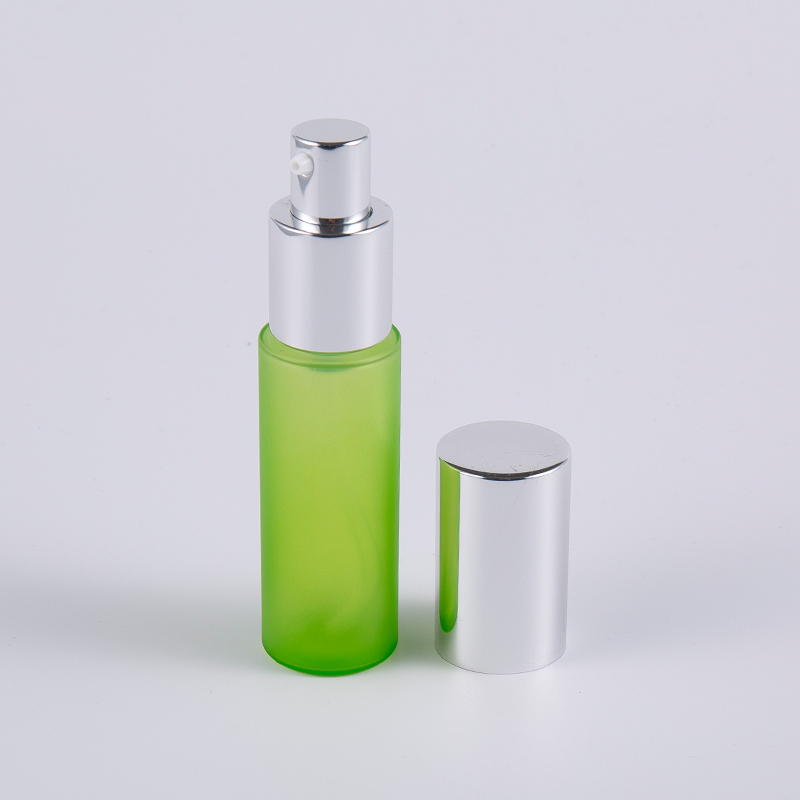 Green frost 20ml 30ml PET PETG okrugla debela stijenka boca losiona s pumpicom