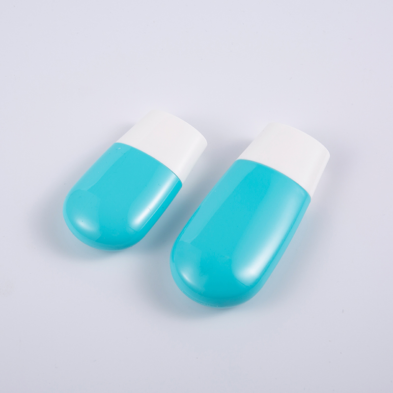 Ekološki prihvatljiva Travel Essential 30 ml i 50 ml premium plava PE bočica za sunčanje