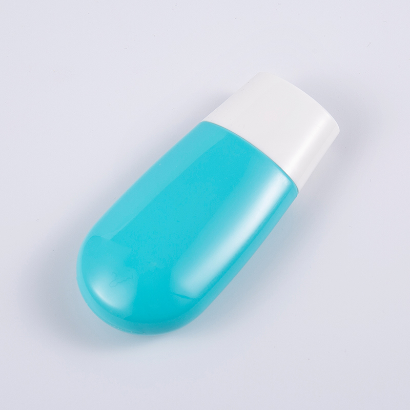Ekološki prihvatljiva Travel Essential 30 ml i 50 ml premium plava PE bočica za sunčanje