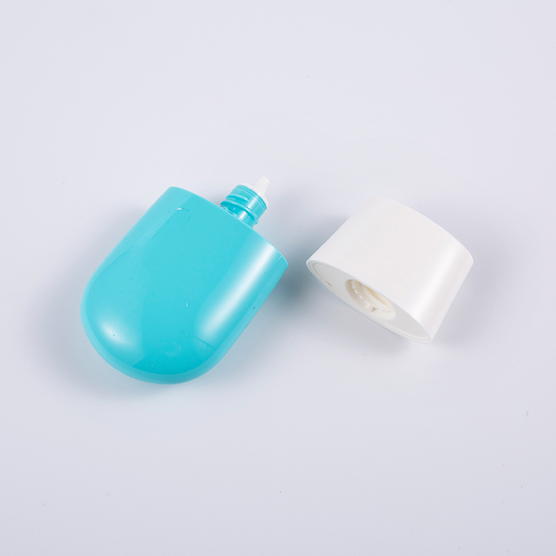 Ekološki prihvatljiva Travel Essential 30 ml i 50 ml premium plava PE bočica za sunčanje
