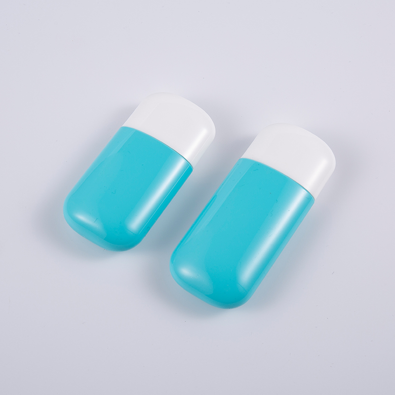 Plava PE boca za zaštitu od sunca od 30 ml i 50 ml s UV zaštitom