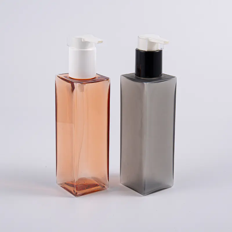Bočica za osobnu njegu kvadratnog oblika PETG losiona od 150 ml