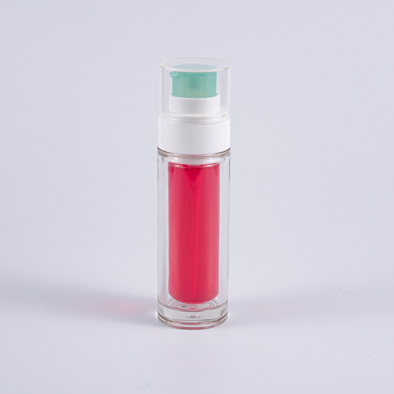 Prozirna PETG boca s višeslojnom kompozitnom unutarnjom vrećicom 30 ml 50 ml vakuumska boca s pumpicom Prozirna PETG boca s višeslojnom kompozitnom unutarnjom vrećicom 30 ml 50 ml vakuumska boca s pumpicom