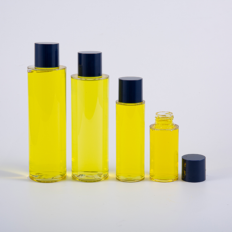 50ml 100ml 120ml 130ml 170ml 200ml PETG okrugla boca losiona s okruglim čepom na navoj i malim umetcima
