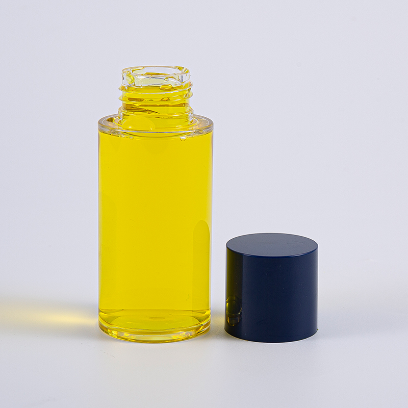 50ml 100ml 120ml 130ml 170ml 200ml PETG okrugla boca losiona s okruglim čepom na navoj i malim umetcima